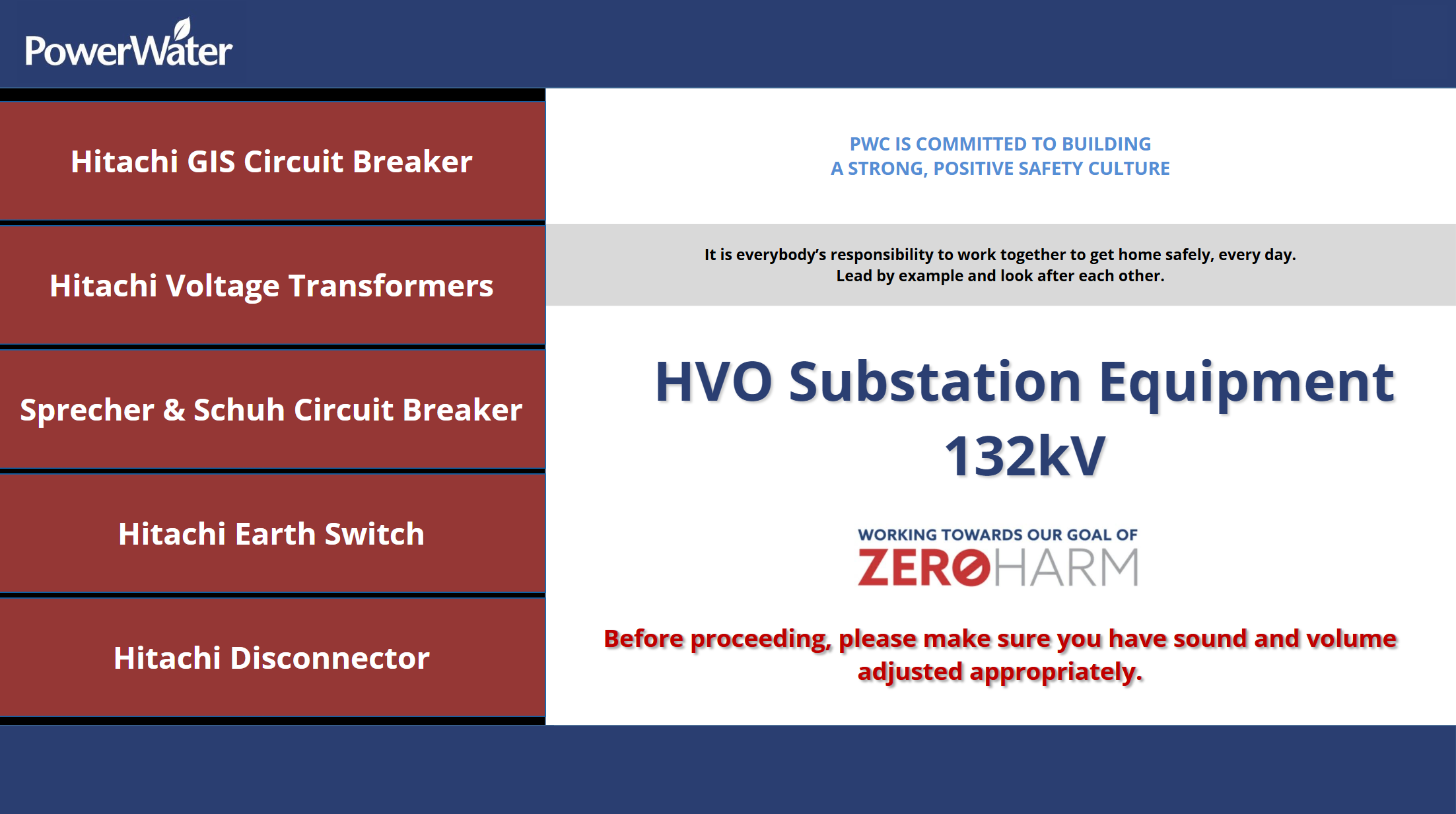 HVO Equipment - 132KV